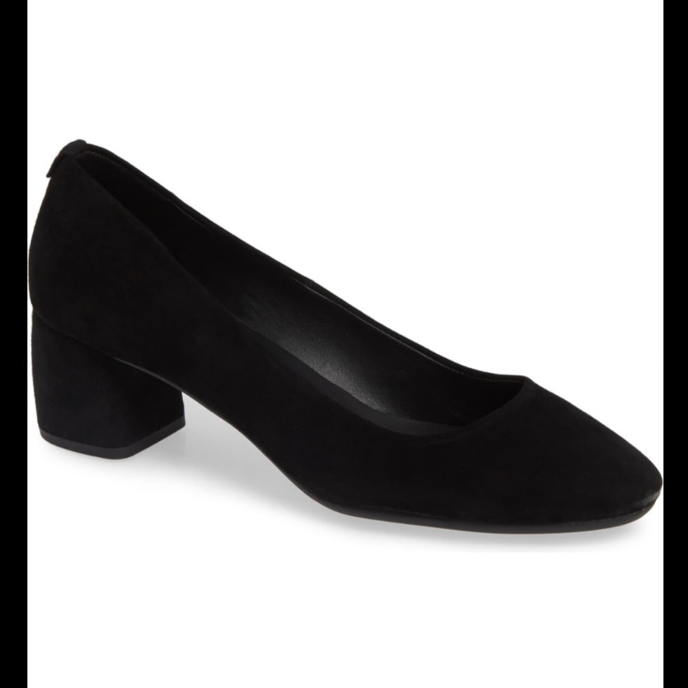 Kate Spade Beverly Suede Round Toe Heels